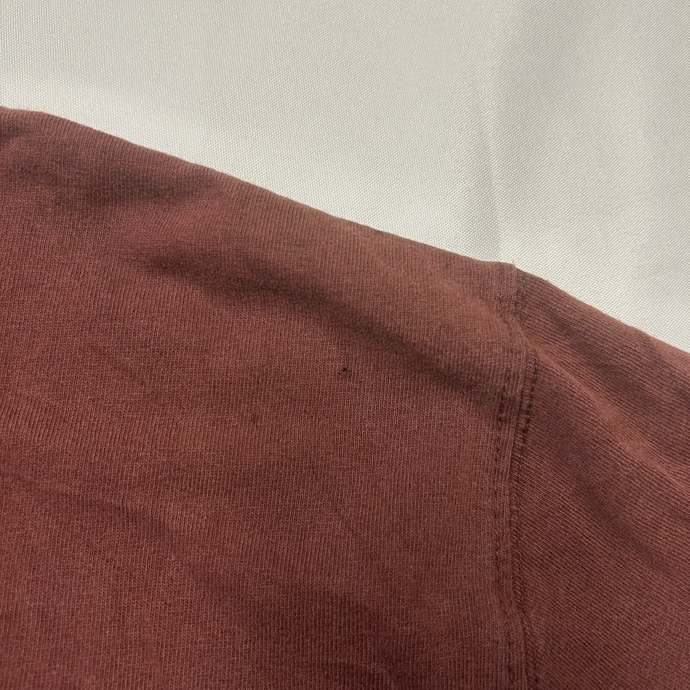 Carhartt Pocket Shirt Men XL Maroon Short Sleeve Sun Faded Thrashed Skate Grunge - Picture 13 of 16